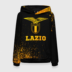 Толстовка-худи женская Lazio - gold gradient, цвет: 3D-черный