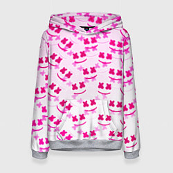 Женская толстовка Marshmello pink colors