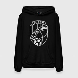 Толстовка-худи женская Viktoria fc club sport, цвет: 3D-черный