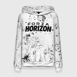 Толстовка-худи женская Forza Horizon dirty ice, цвет: 3D-белый