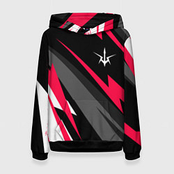 Толстовка-худи женская Code Geass electro lines, цвет: 3D-черный