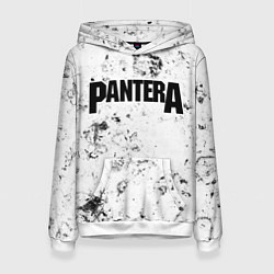 Толстовка-худи женская Pantera dirty ice, цвет: 3D-белый