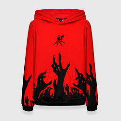 Толстовка-худи женская V1 Ultrakill, цвет: 3D-черный