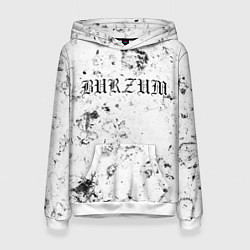 Толстовка-худи женская Burzum dirty ice, цвет: 3D-белый