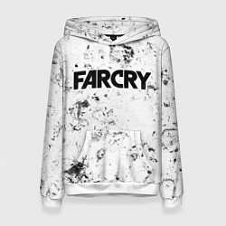 Толстовка-худи женская Far Cry dirty ice, цвет: 3D-белый