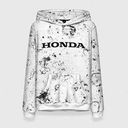 Толстовка-худи женская Honda dirty ice, цвет: 3D-белый