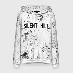 Толстовка-худи женская Silent Hill dirty ice, цвет: 3D-белый