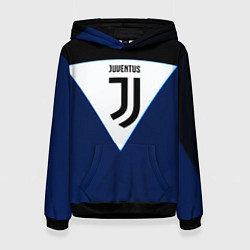 Толстовка-худи женская Juventus sport geometry color, цвет: 3D-черный