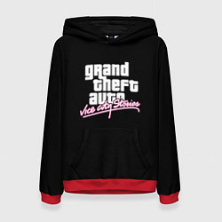 Толстовка-худи женская Вайсити гейм, цвет: 3D-красный