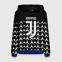 Толстовка-худи женская Juventus sport club, цвет: 3D-синий
