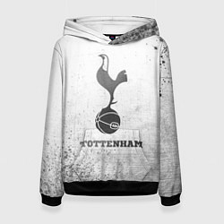 Толстовка-худи женская Tottenham - white gradient, цвет: 3D-черный