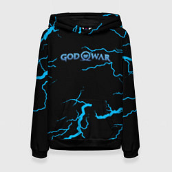 Толстовка-худи женская God of War storm, цвет: 3D-черный