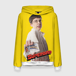 Толстовка-худи женская Фогель суперперцы, цвет: 3D-белый