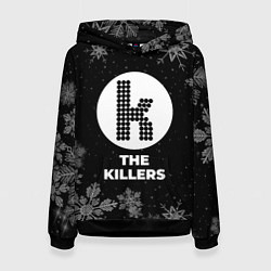 Толстовка-худи женская Снежный The Killers, цвет: 3D-черный