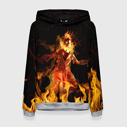 Толстовка-худи женская Sienna Fuegonasus - Warhammer, цвет: 3D-меланж