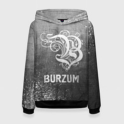 Толстовка-худи женская Burzum - grey gradient, цвет: 3D-черный