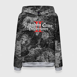 Толстовка-худи женская Kingdom Come Deliverance 2, цвет: 3D-меланж