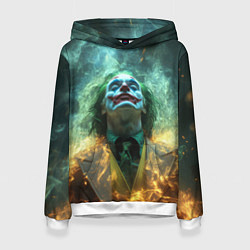 Толстовка-худи женская Выход из Джокера, цвет: 3D-белый