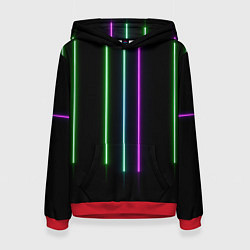 Женская толстовка Neon stripes