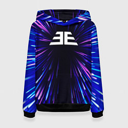 Толстовка-худи женская Imagine Dragons neon energy, цвет: 3D-черный