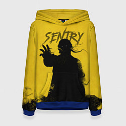 Толстовка-худи женская Часовой - Громовержцы, цвет: 3D-синий