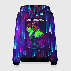 Толстовка-худи женская XXXTentacion танцор, цвет: 3D-черный