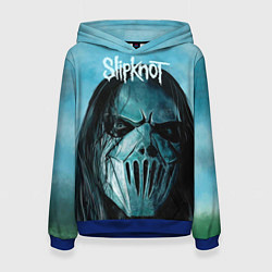 Толстовка-худи женская Slipknot, цвет: 3D-синий