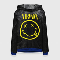 Женская толстовка Nirvana Smoke