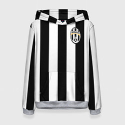 Толстовка-худи женская Juventus: Tevez, цвет: 3D-меланж
