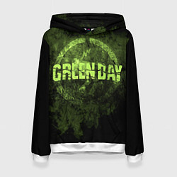 Толстовка-худи женская Green Day: Acid Voltage, цвет: 3D-белый