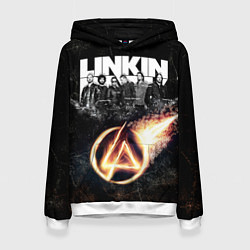 Толстовка-худи женская Linkin Park: Comet, цвет: 3D-белый