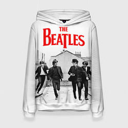 Толстовка-худи женская The Beatles: Break, цвет: 3D-белый