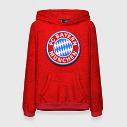 Толстовка-худи женская Bayern FC, цвет: 3D-красный