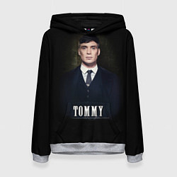 Толстовка-худи женская Peaky Tommy, цвет: 3D-меланж