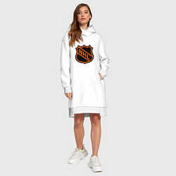 Женское худи-платье NHL, цвет: белый — фото 2