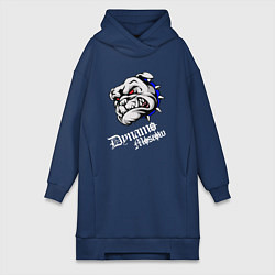 Женская толстовка-платье Бульдог - Москва