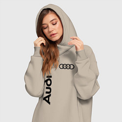 Женское худи-платье Audi Style, цвет: миндальный — фото 2