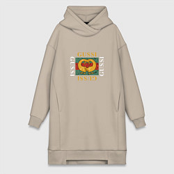 Женская толстовка-платье GUSSI Love