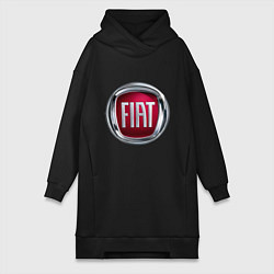 Женская толстовка-платье FIAT logo