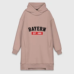 Женская толстовка-платье FC Bayern Est. 1900