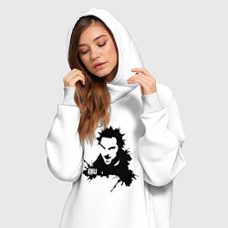 Женское худи-платье Король и шут, цвет: белый — фото 2