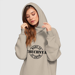 Женское худи-платье Made in Chechnya, цвет: миндальный — фото 2