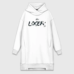 Женское худи-платье The Losers, цвет: белый