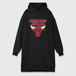 Женская толстовка-платье CHICAGO BULLS