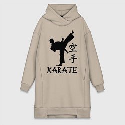 Женская толстовка-платье Karate craftsmanship