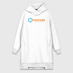 Женская толстовка-платье Aperture Laboratorie