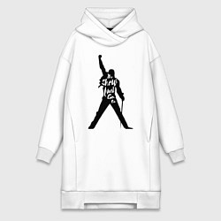 Женская толстовка-платье Queen - The Show Must Go On