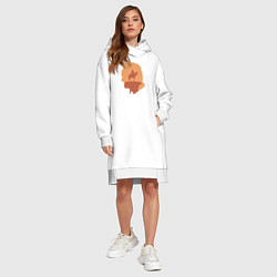 Женское худи-платье Westworld, цвет: белый — фото 2