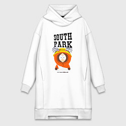 Женское худи-платье South Park Кенни, цвет: белый