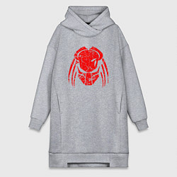 Женское худи-платье PREDATOR, цвет: меланж